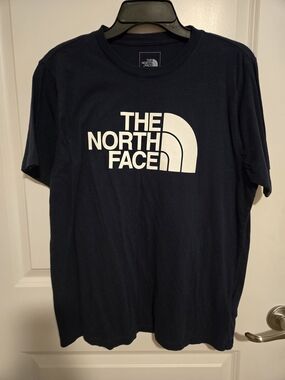 The North Face Women's Navy Short-Sleeve Logo Tee